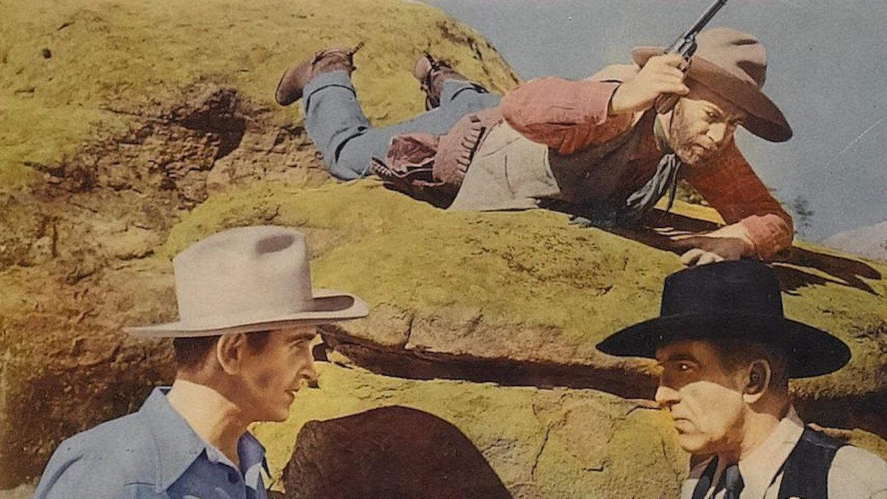 Billy the Kid in Santa Fe 1941 movie scene