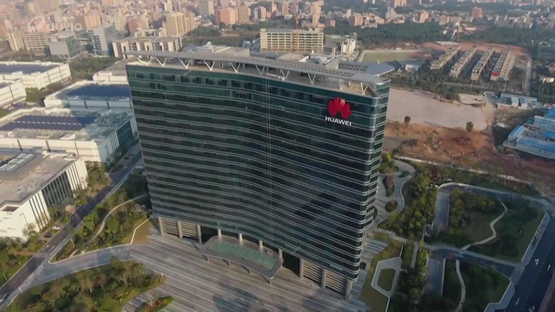 Who's afraid of Huawei? 2020 movie scene