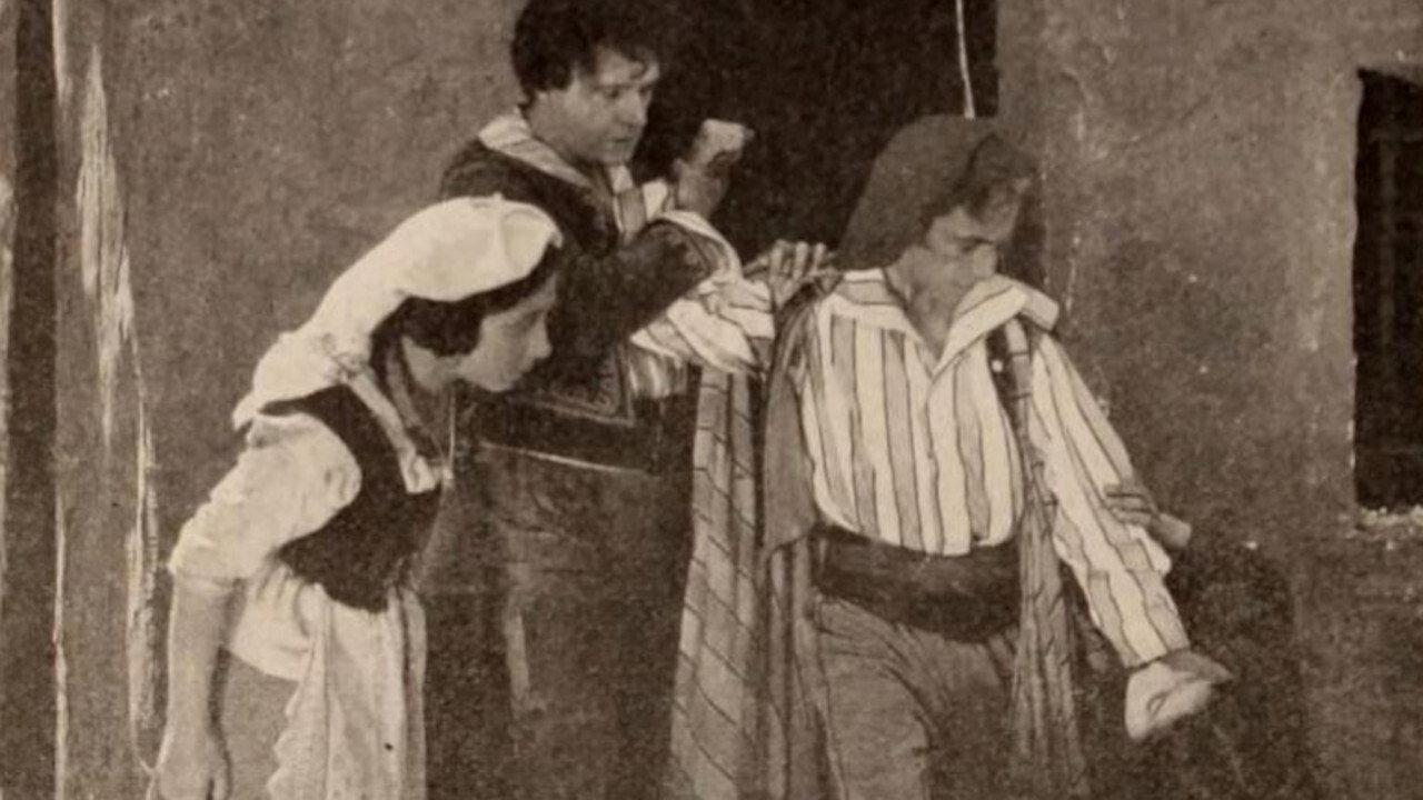 The Corsican Brothers 1920 movie scene
