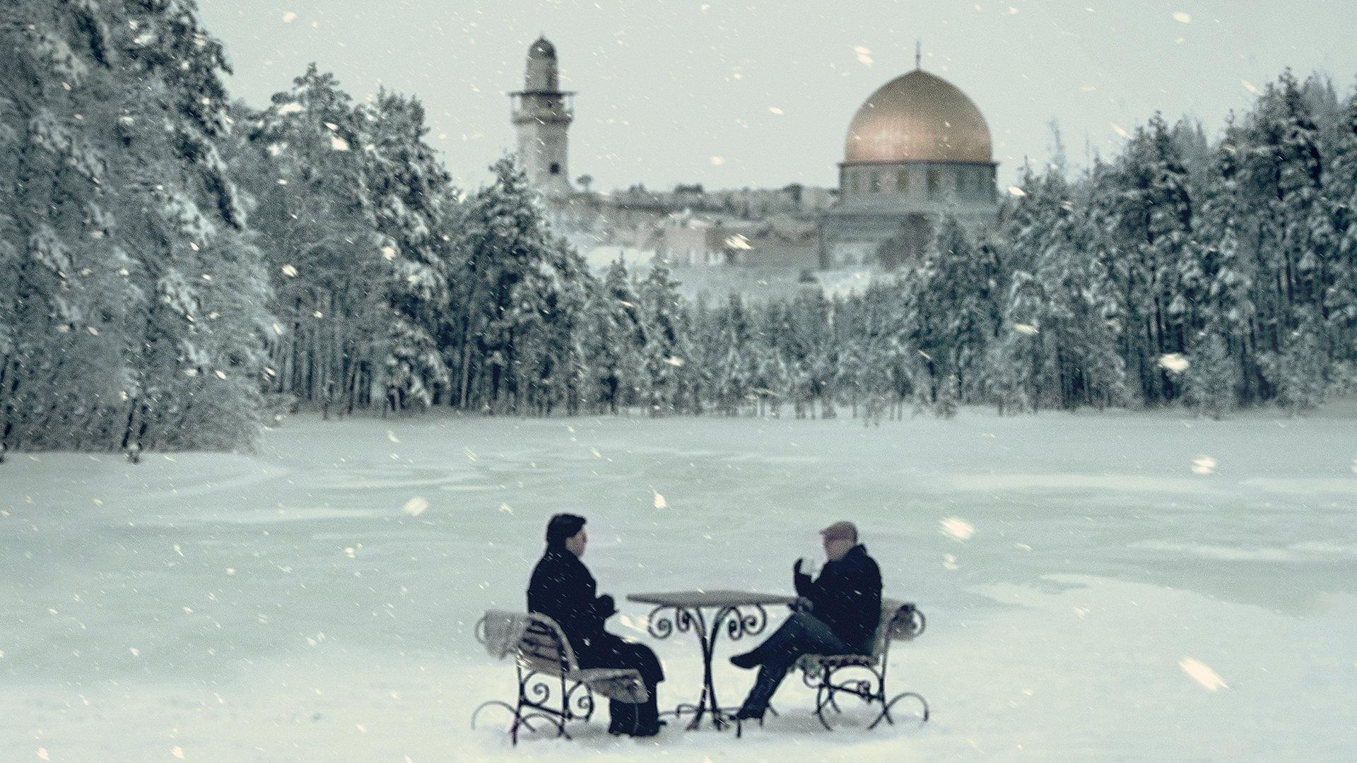 The Oslo Diaries 2018 movie scene