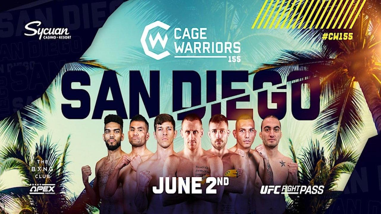 Cage Warriors 155: San Diego 2023 movie scene