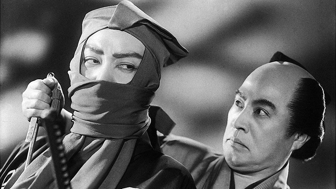 Saheiji’s Casebooks: The Purple Hood 1949 movie scene