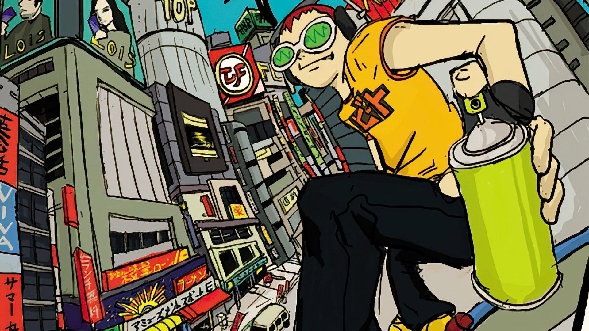 Jet Set Radio: The Rude Awakening 2012 movie scene