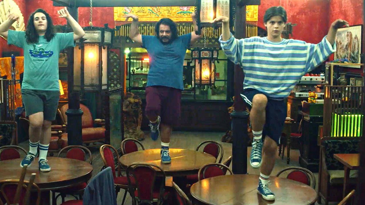 Grosso guaio all'Esquilino - La leggenda del Kung Fu 2023 movie scene