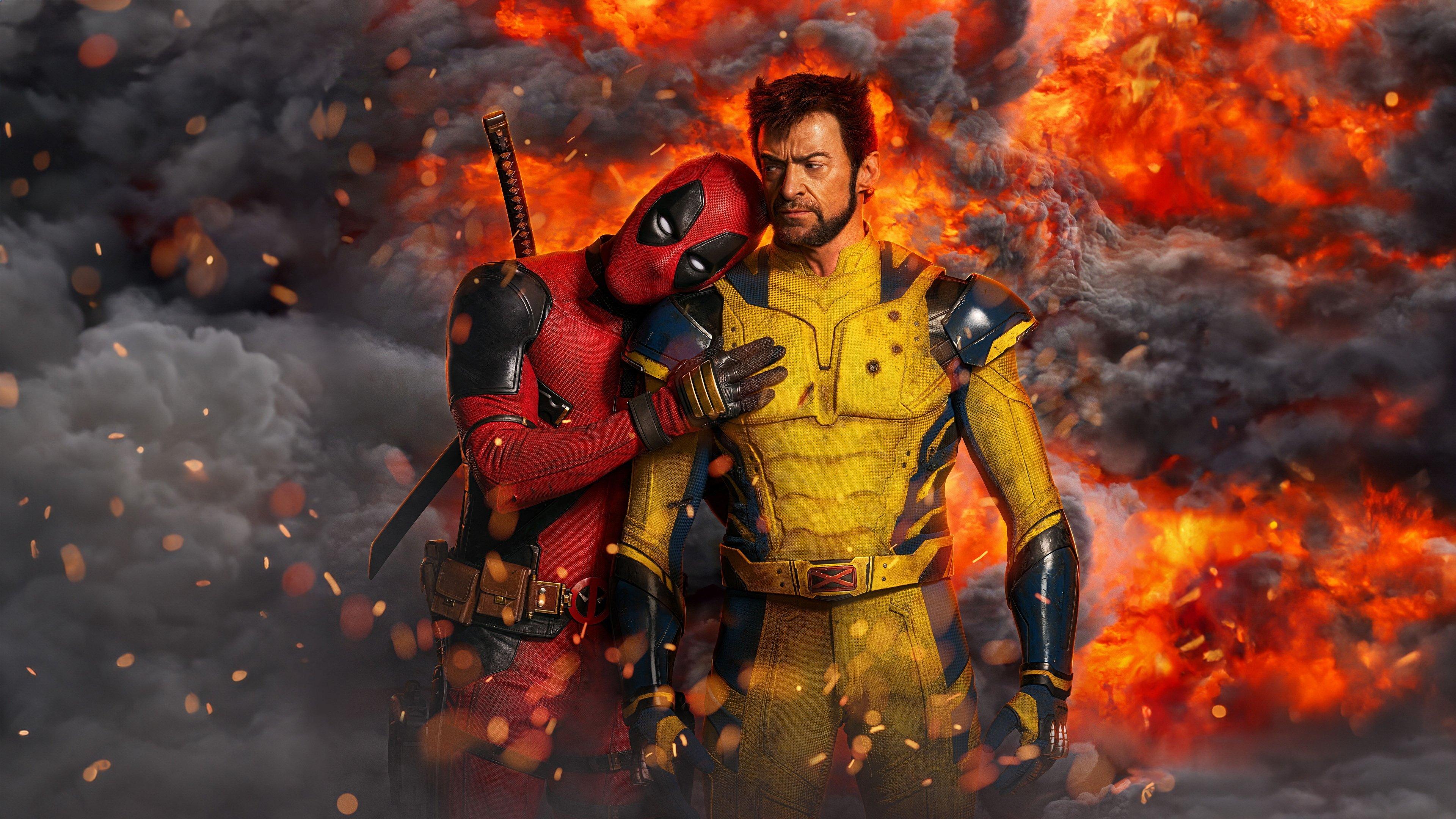Deadpool & Wolverine 2024 movie scene