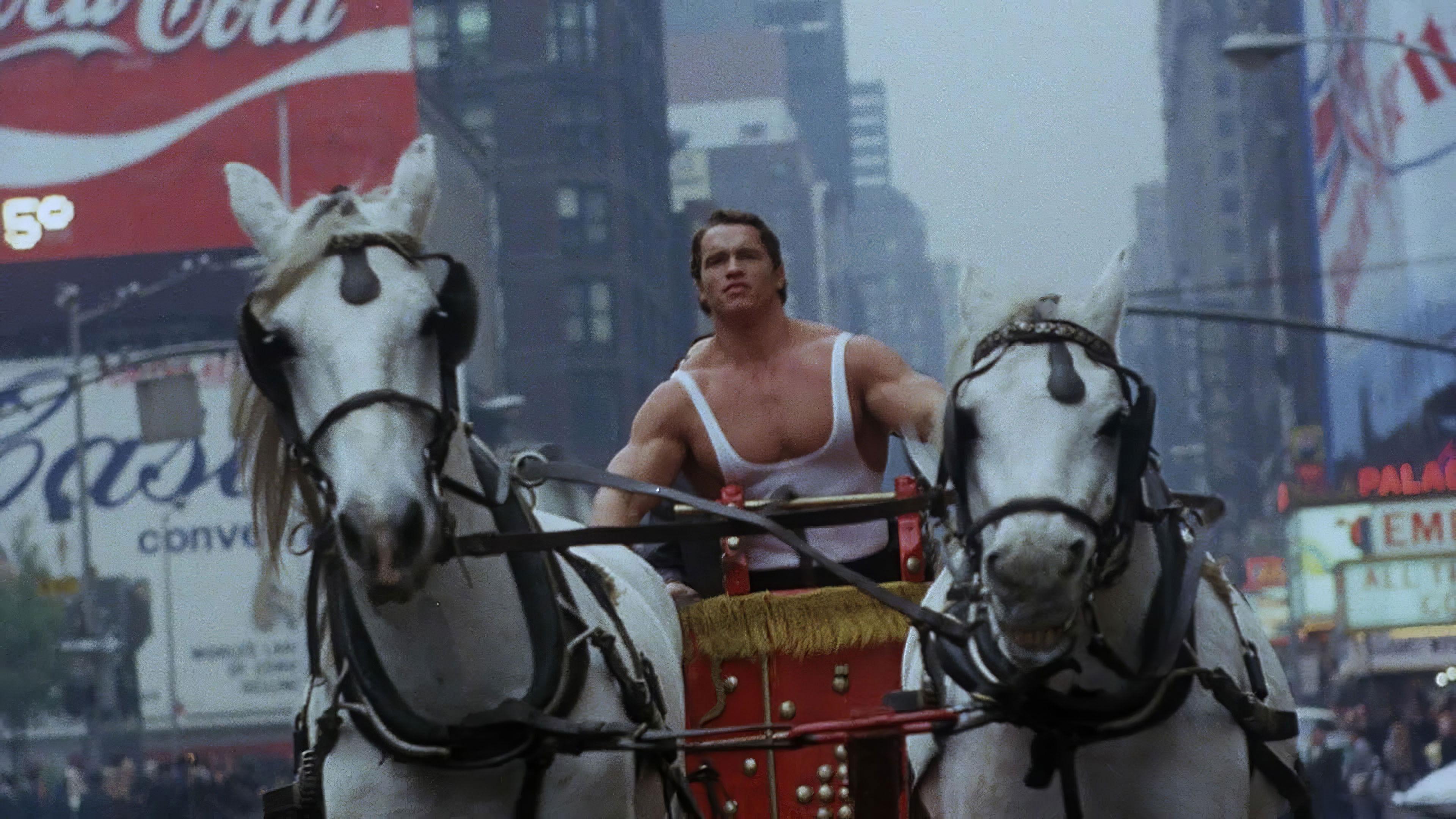 Hercules in New York 1970 movie scene