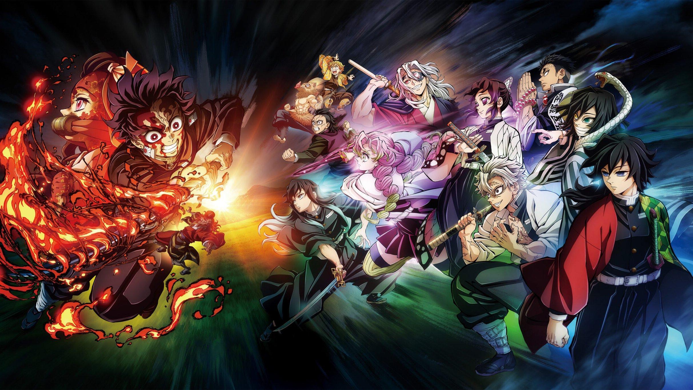 Demon Slayer: Kimetsu no Yaiba -To the Hashira Training- 2024 movie scene