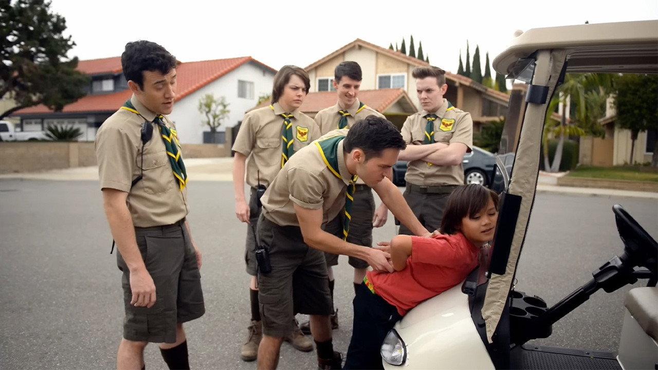 Parker and the Crew 2016 movie scene
