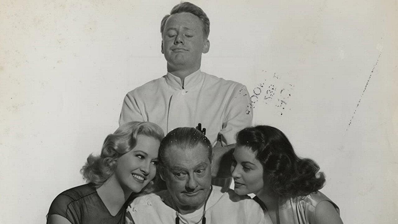 3 Men in White 1944 movie scene