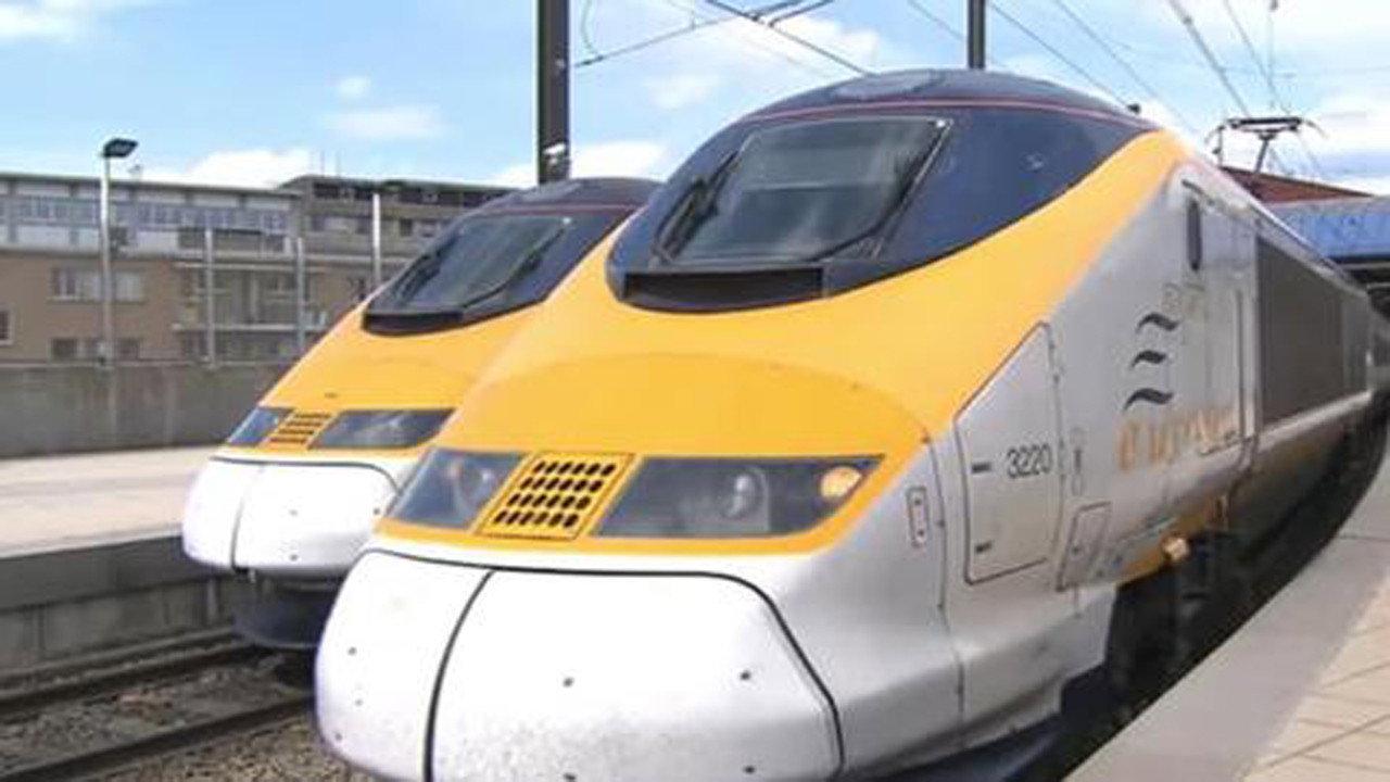 Eurostar: Brussels to London St Pancras 2009 movie scene