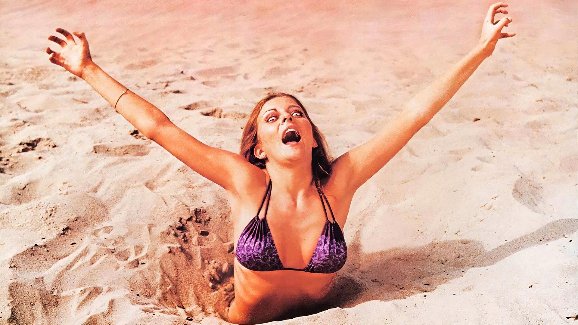 Blood Beach 1980 movie scene
