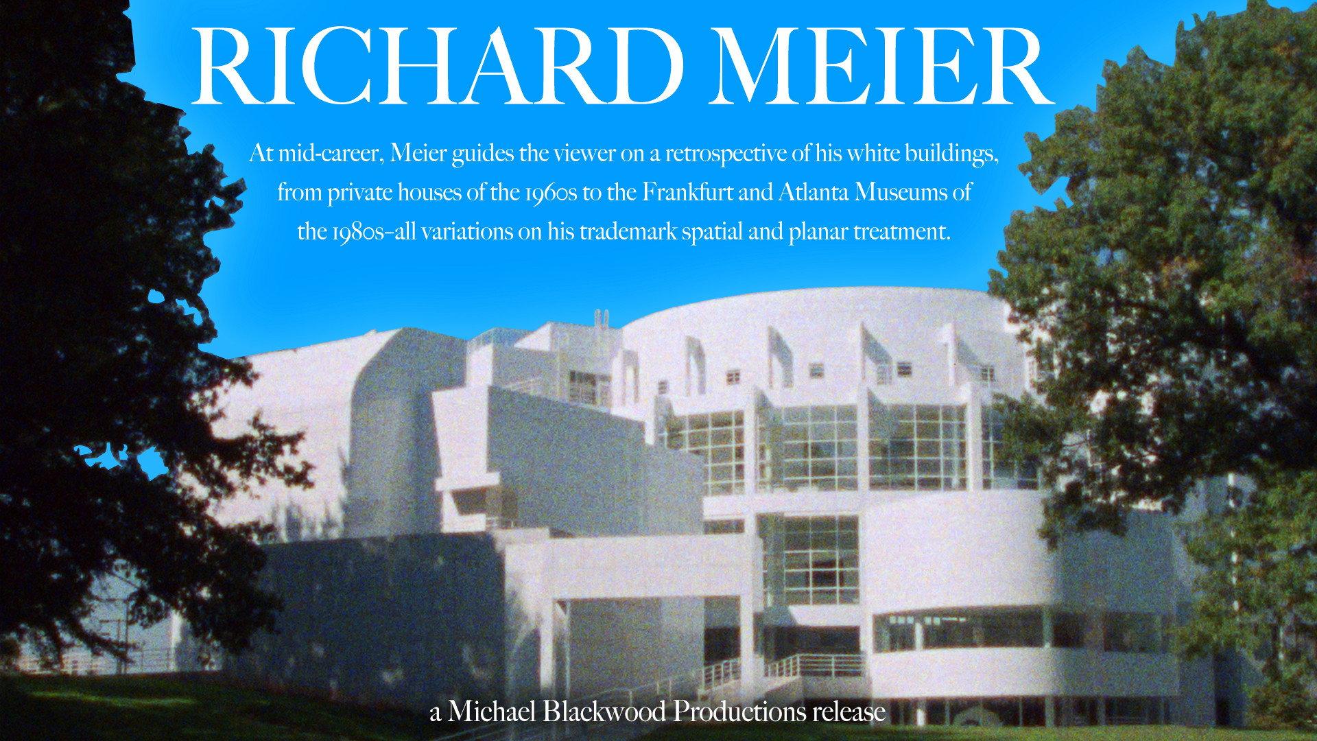 Richard Meier 1986 movie scene