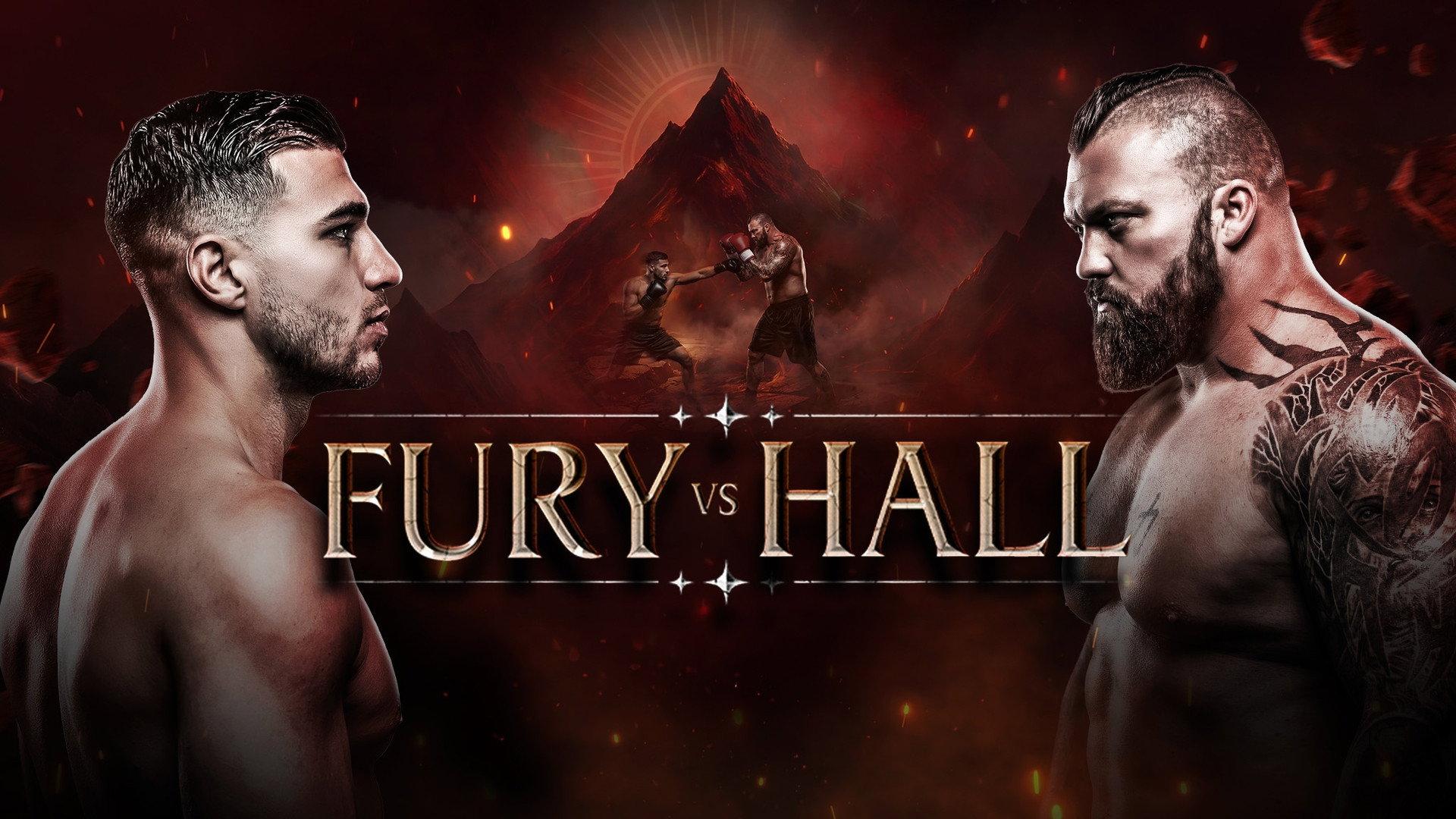 Tommy Fury vs. Eddie Hall 2026 movie scene
