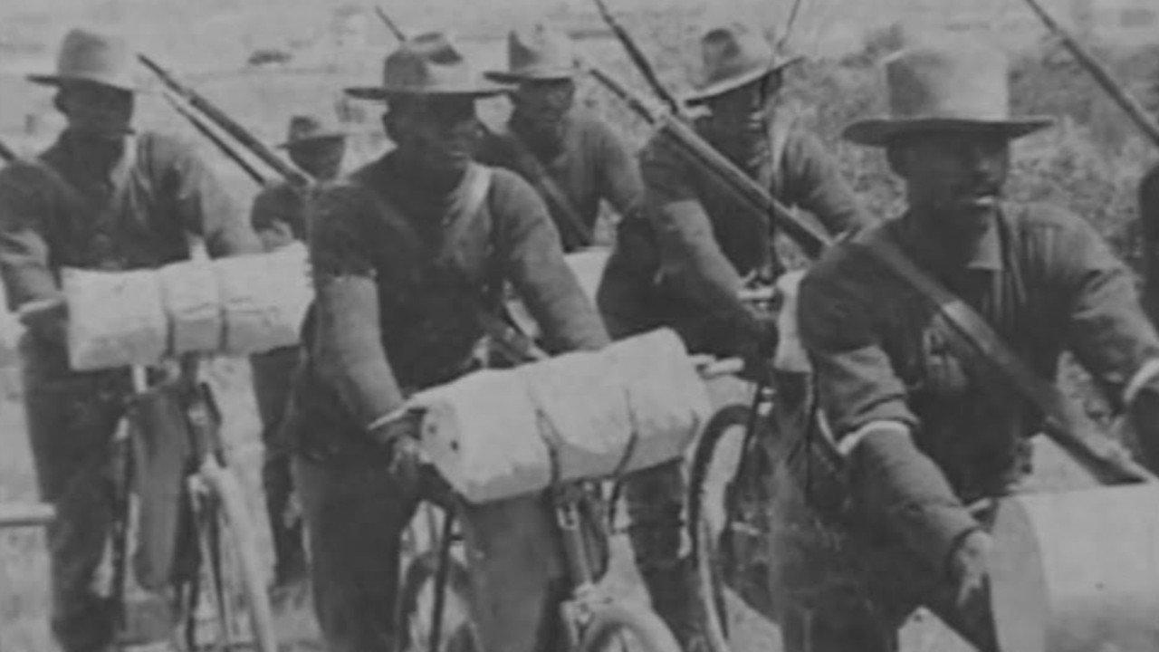 Bicycle Corps: America's Black Army on Wheels 2000 movie scene