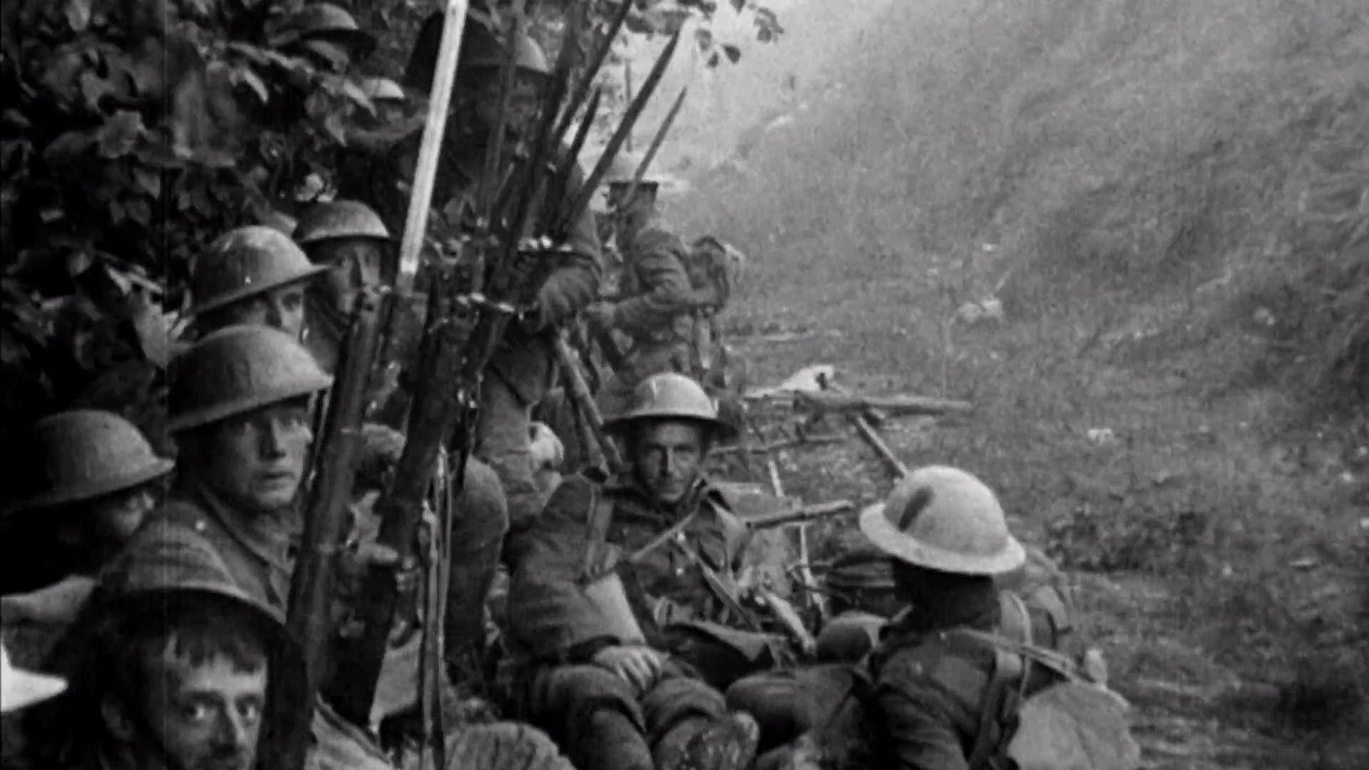 Games on the Battlefield 2015 movie scene