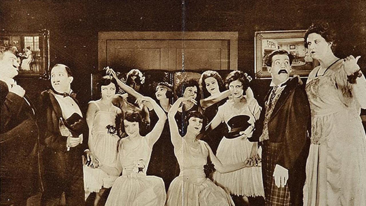 Damsels and Dandies 1919 movie scene