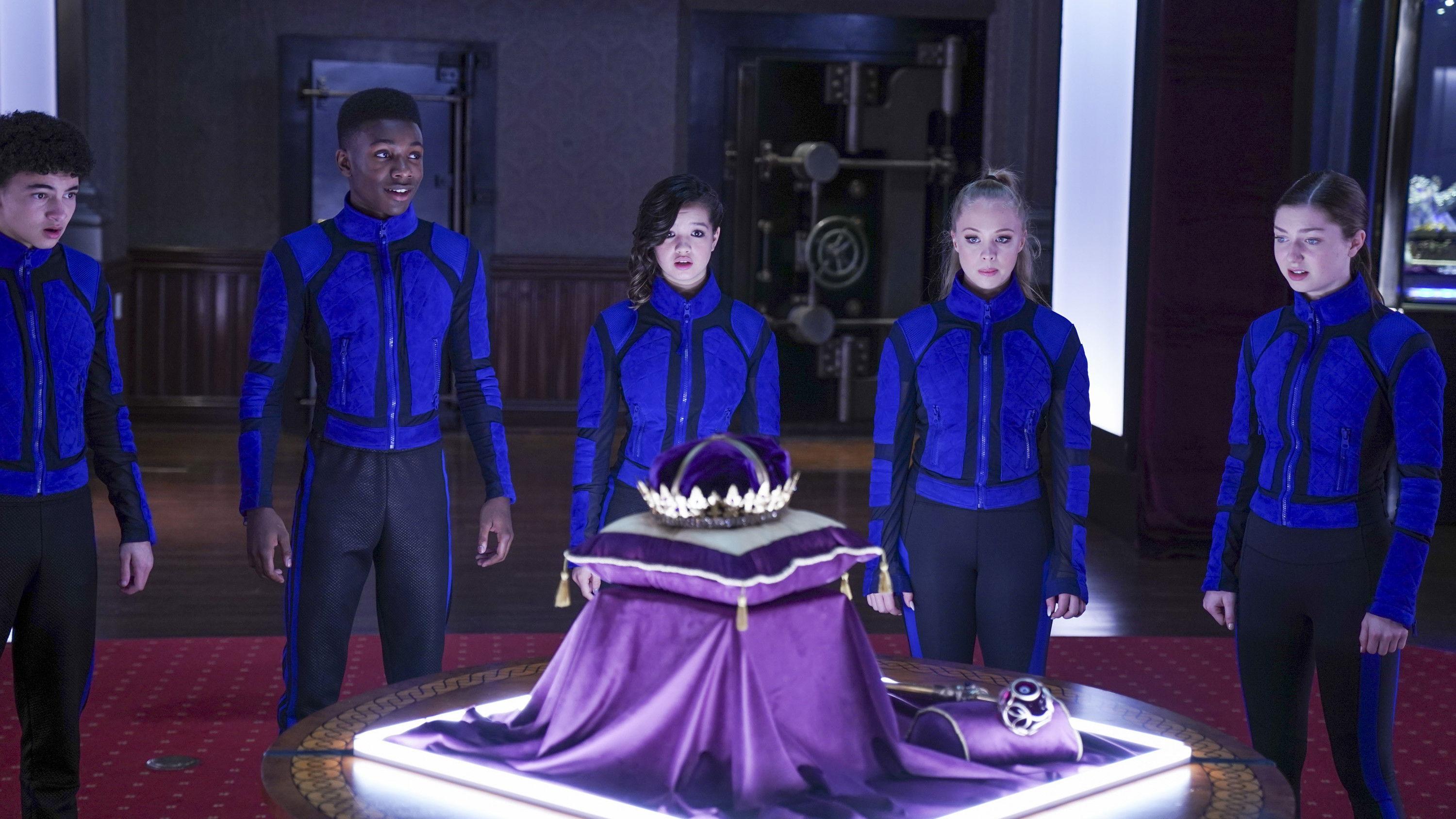 Secret Society of Second-Born Royals 2020 movie scene
