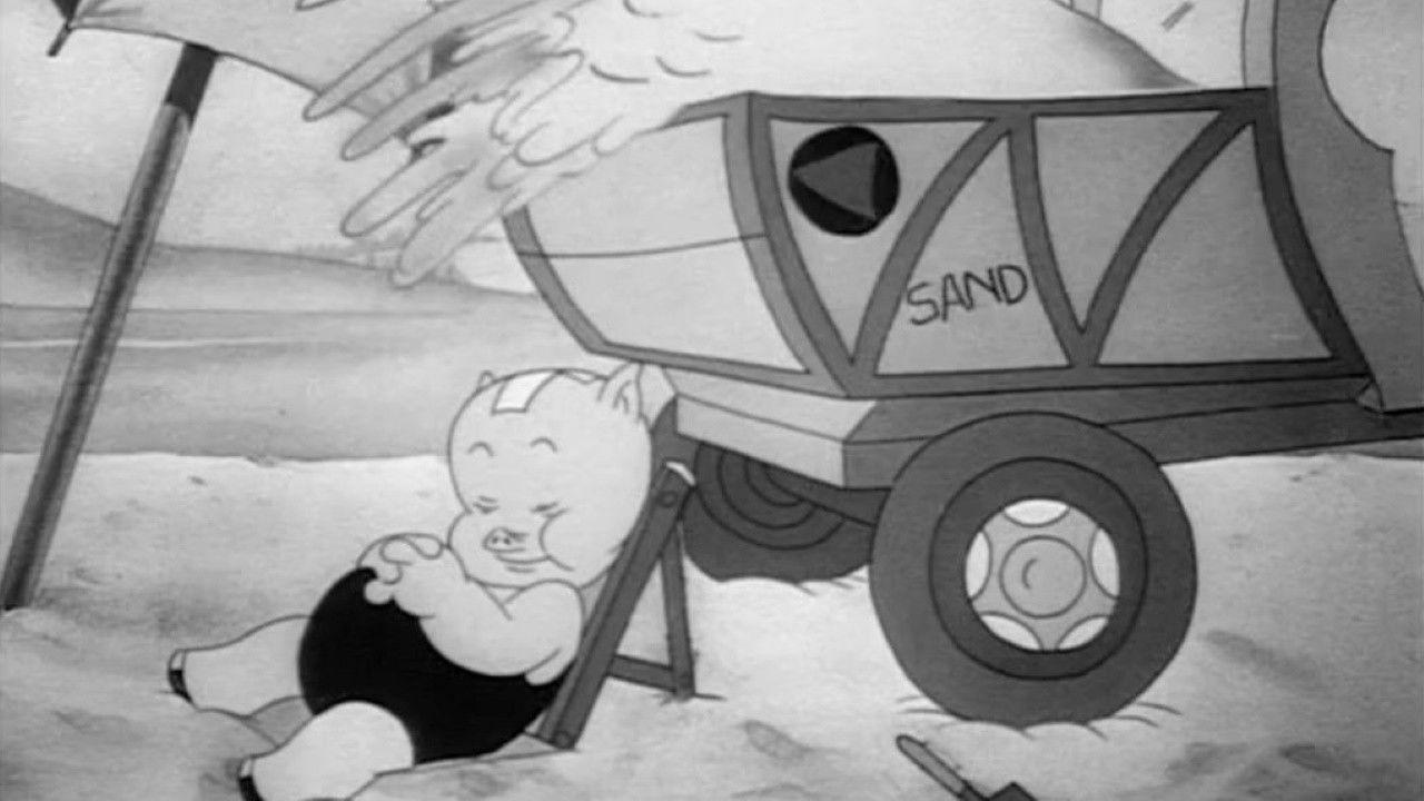 Porky's Naughty Nephew 1938 movie scene