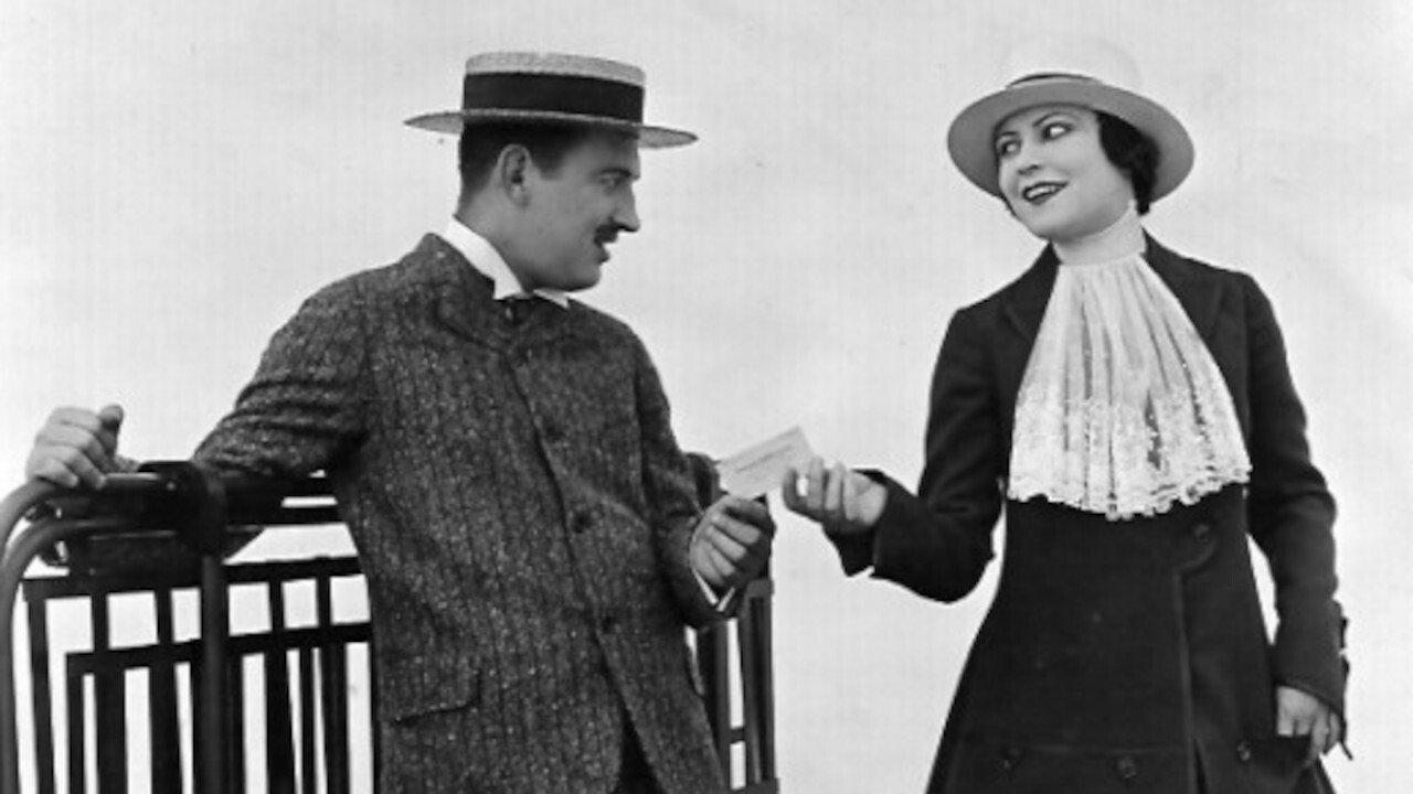 A Scoundrel's Toll 1916 movie scene