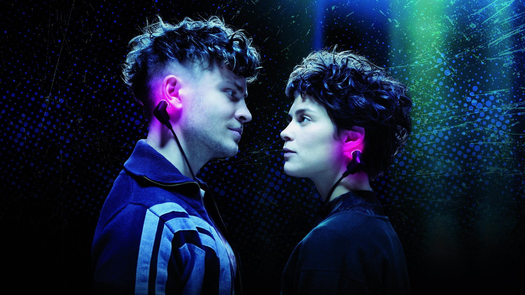 Cyberpunk Romance 2026 movie scene