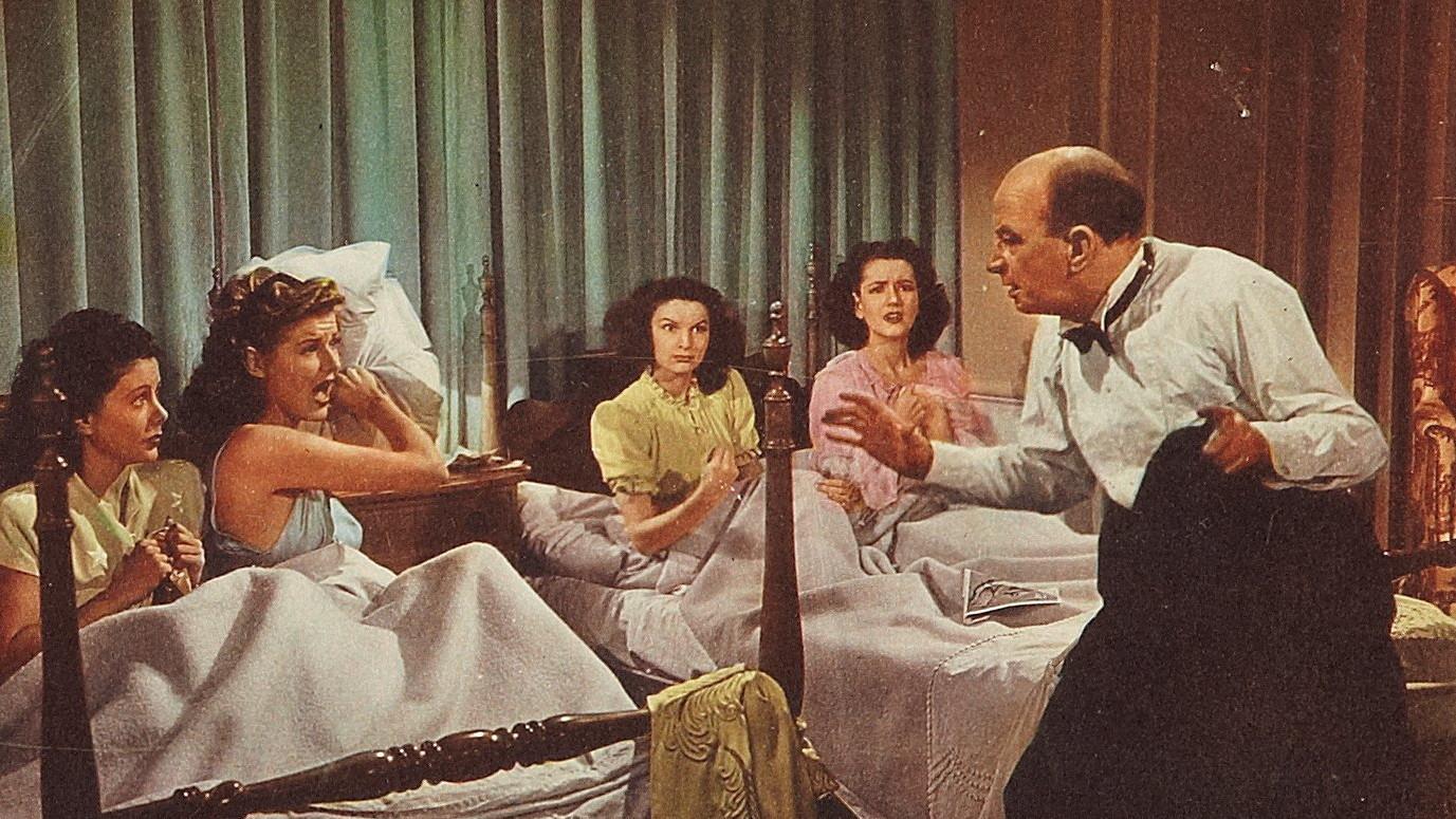 What a Blonde 1945 movie scene
