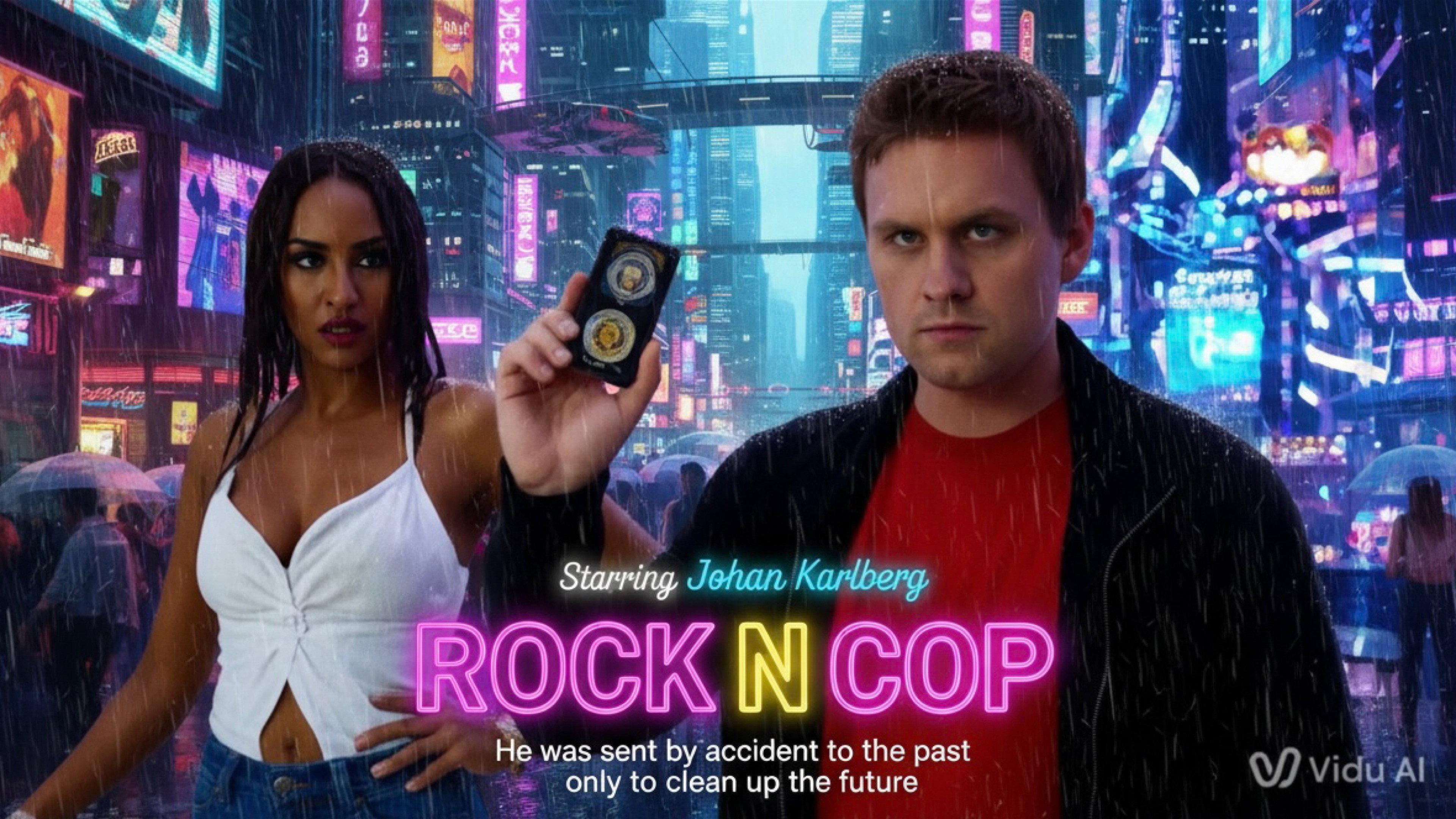 Rock N Cop 2025 movie scene