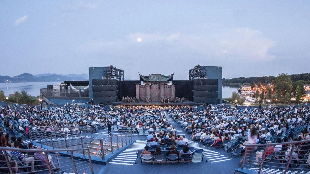 Puccini Festival, Torre del Lago - Turandot 2016 movie scene
