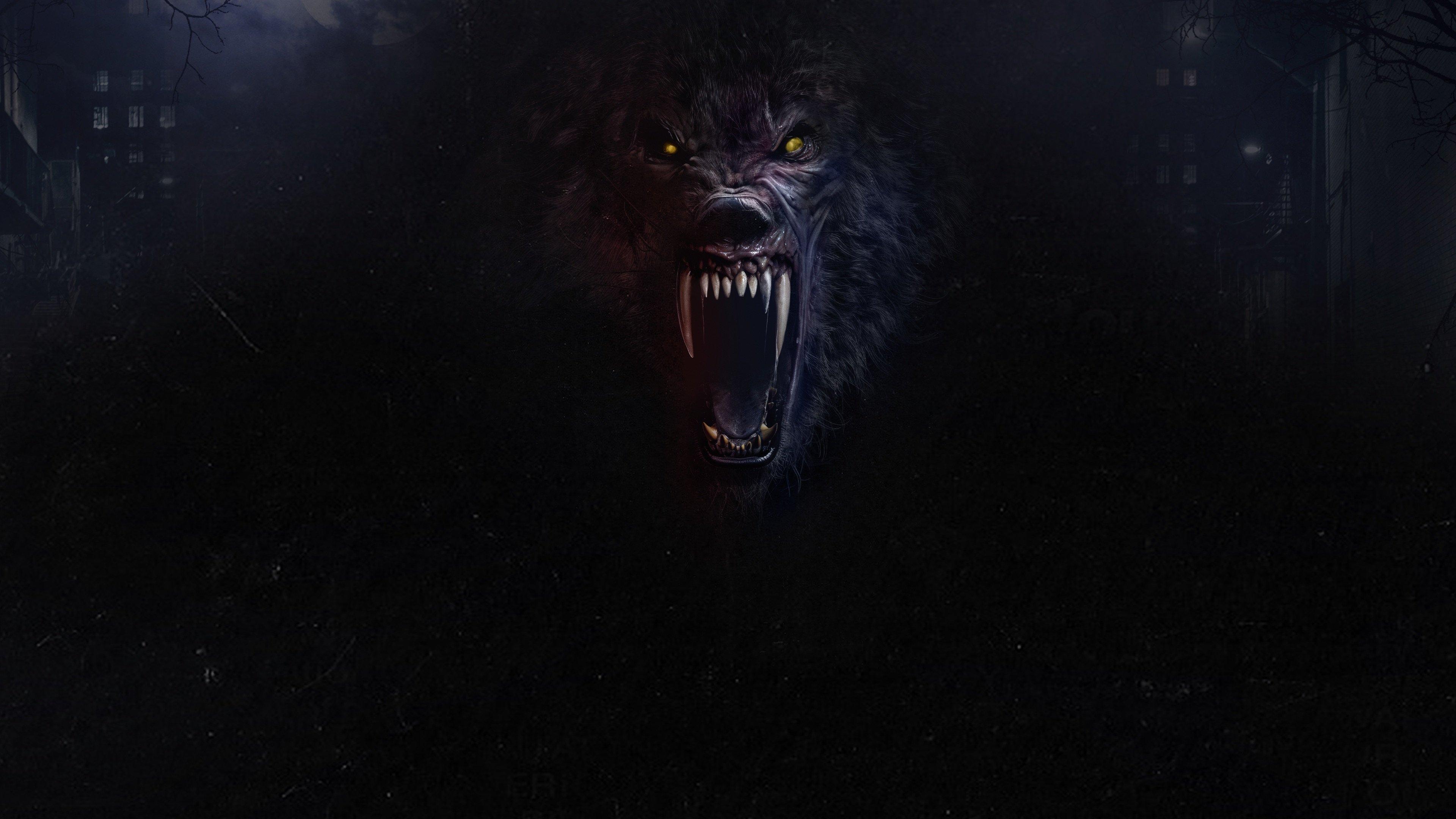 Werewolves 2024 movie scene