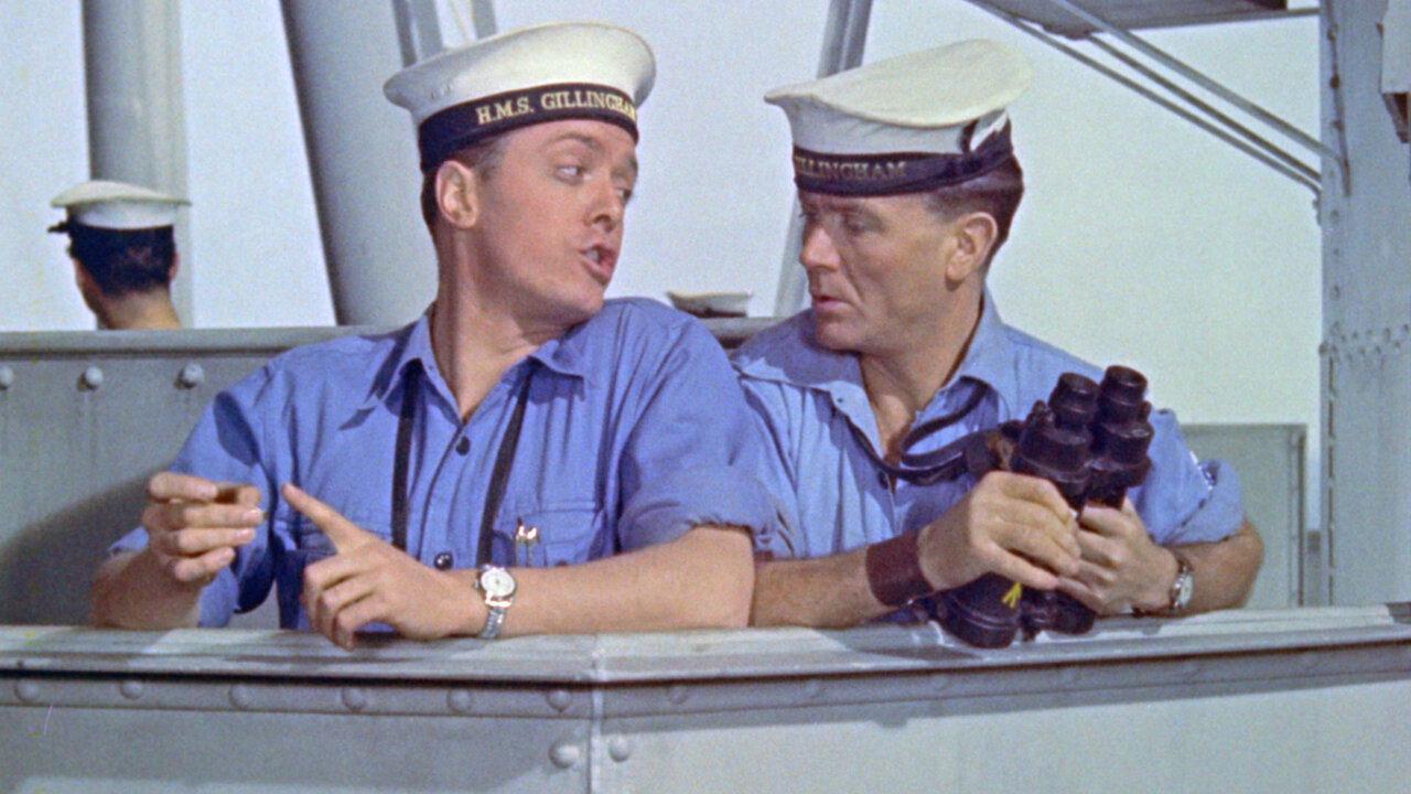 The Baby and the Battleship 1956 movie scene