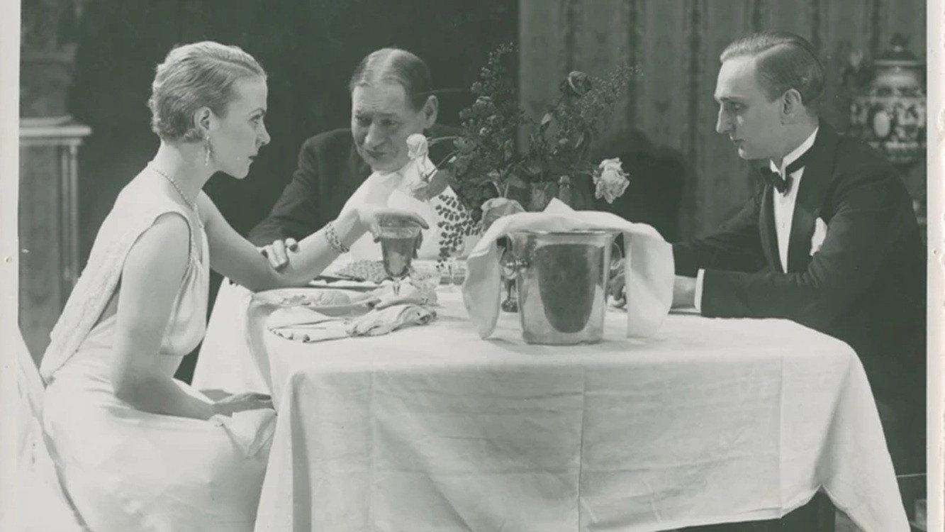 Kanske en diktare 1933 movie scene