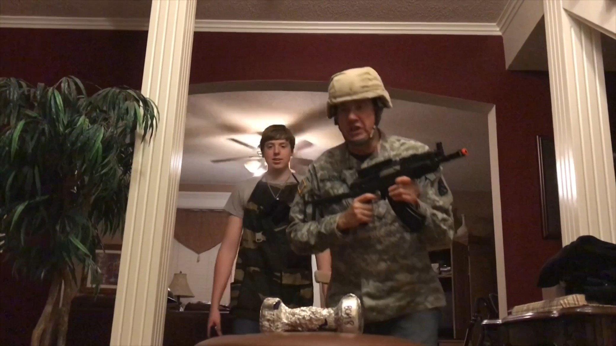 A Man and His Son 2019 movie scene