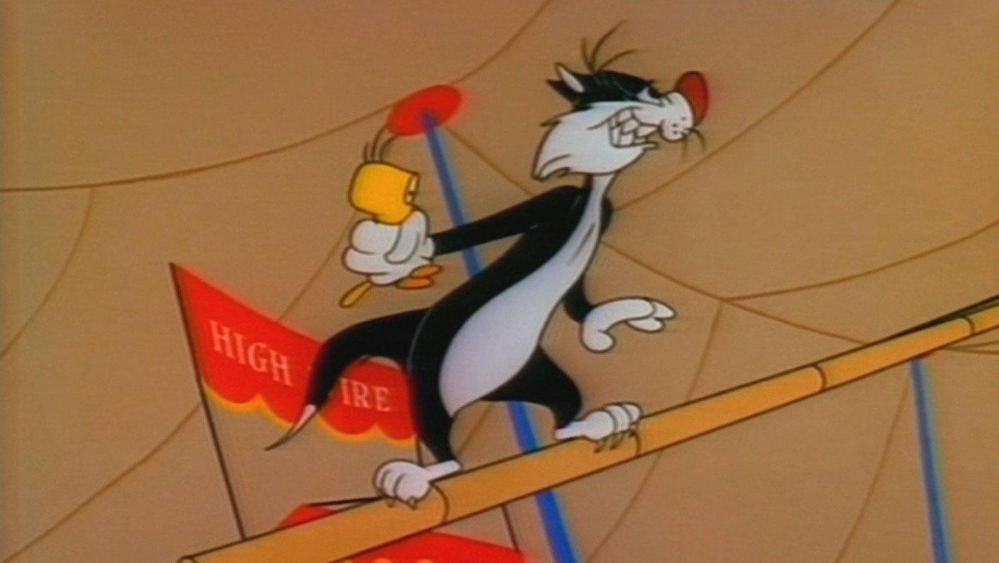 Tweety's Circus 1955 movie scene