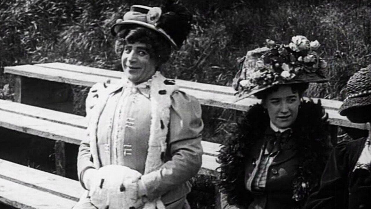 How Percy Won The Beauty Competition 1909 movie scene