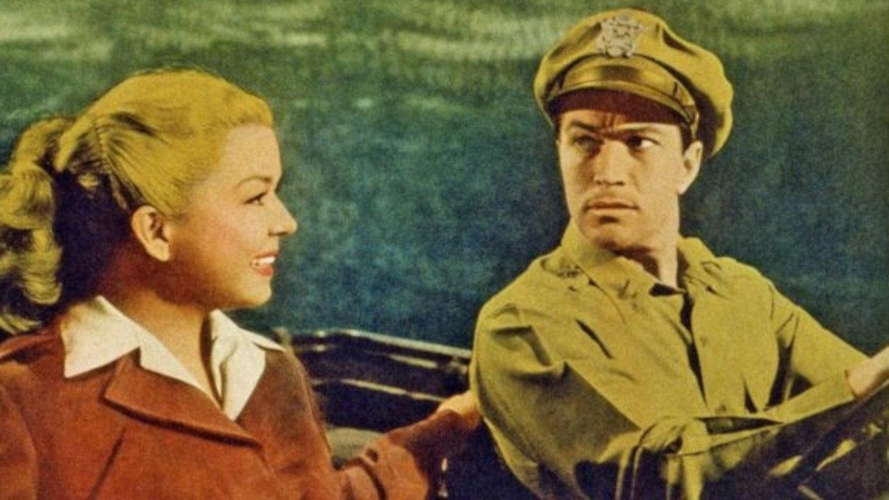 Purple Heart Diary 1951 movie scene