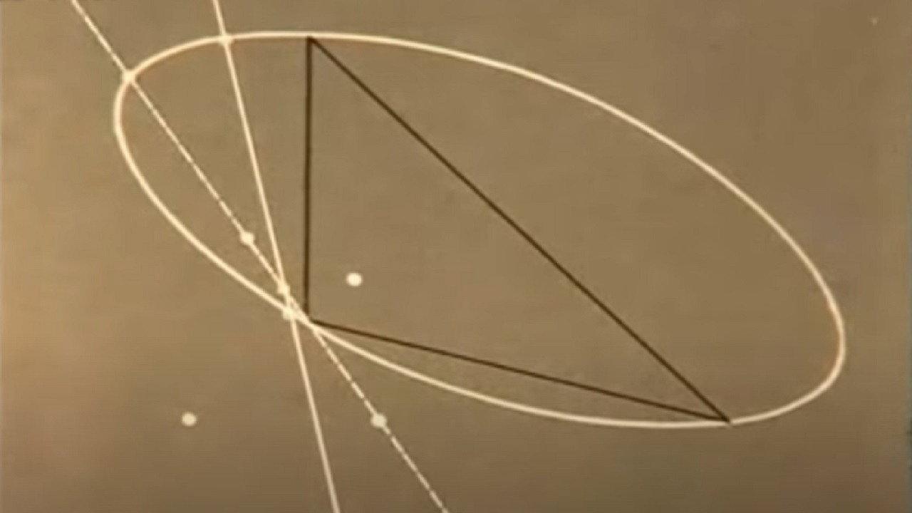 Four-Point Conics 1961 movie scene