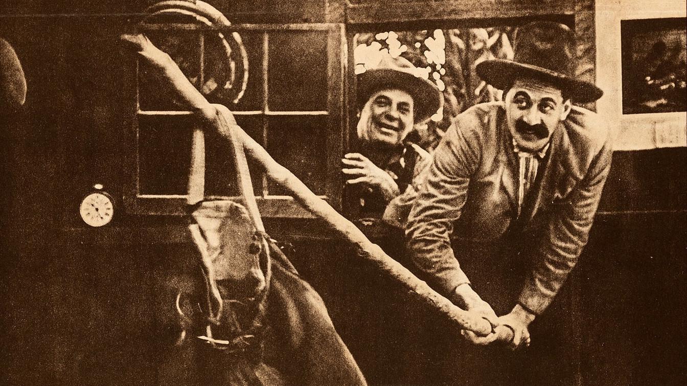Alkali Ike's Pants 1912 movie scene