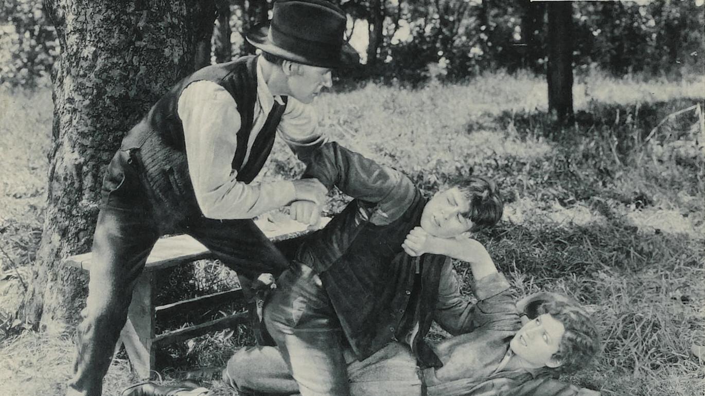 The Trail of the Law 1924 movie scene