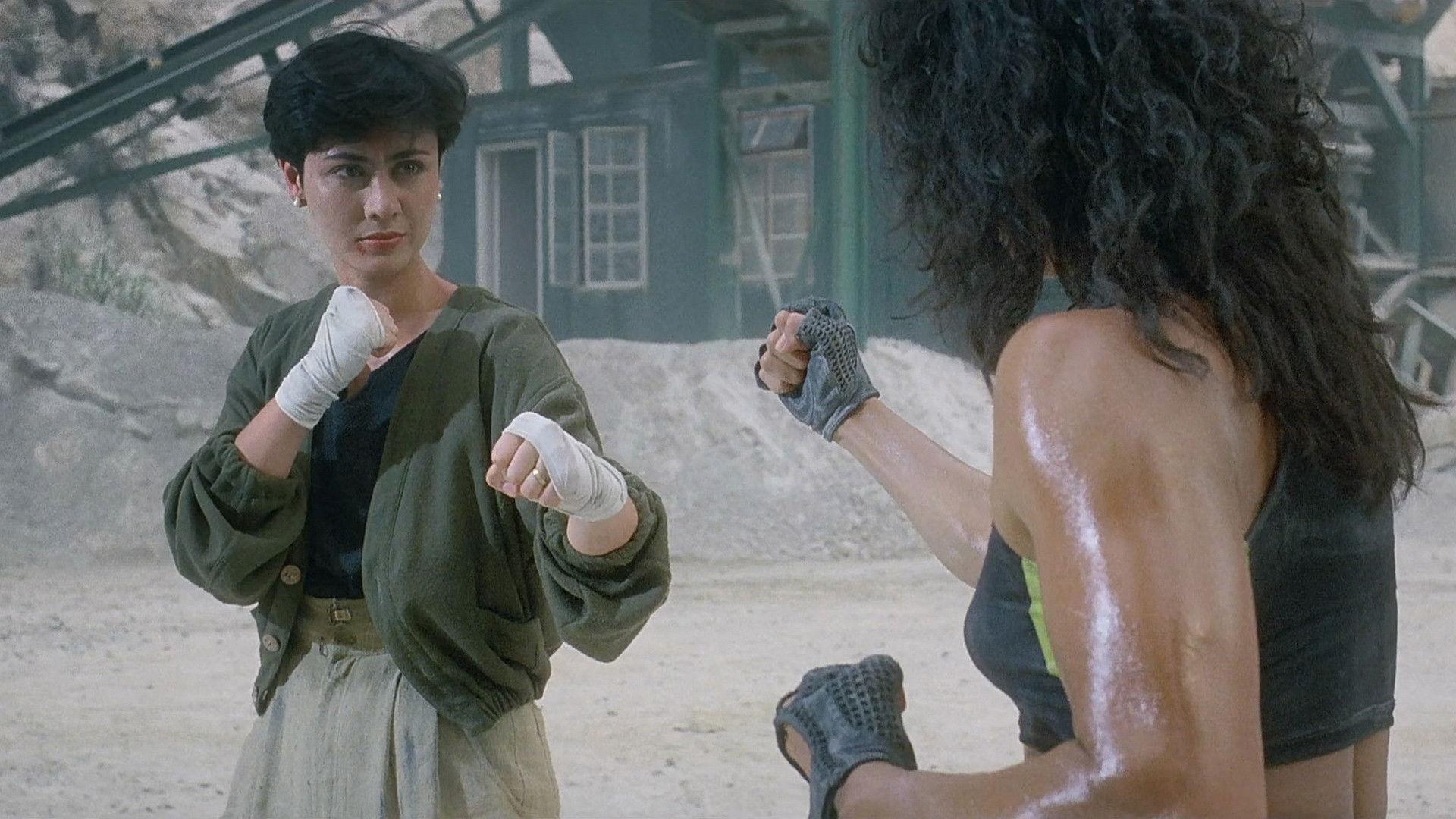 She Shoots Straight 1990 movie scene