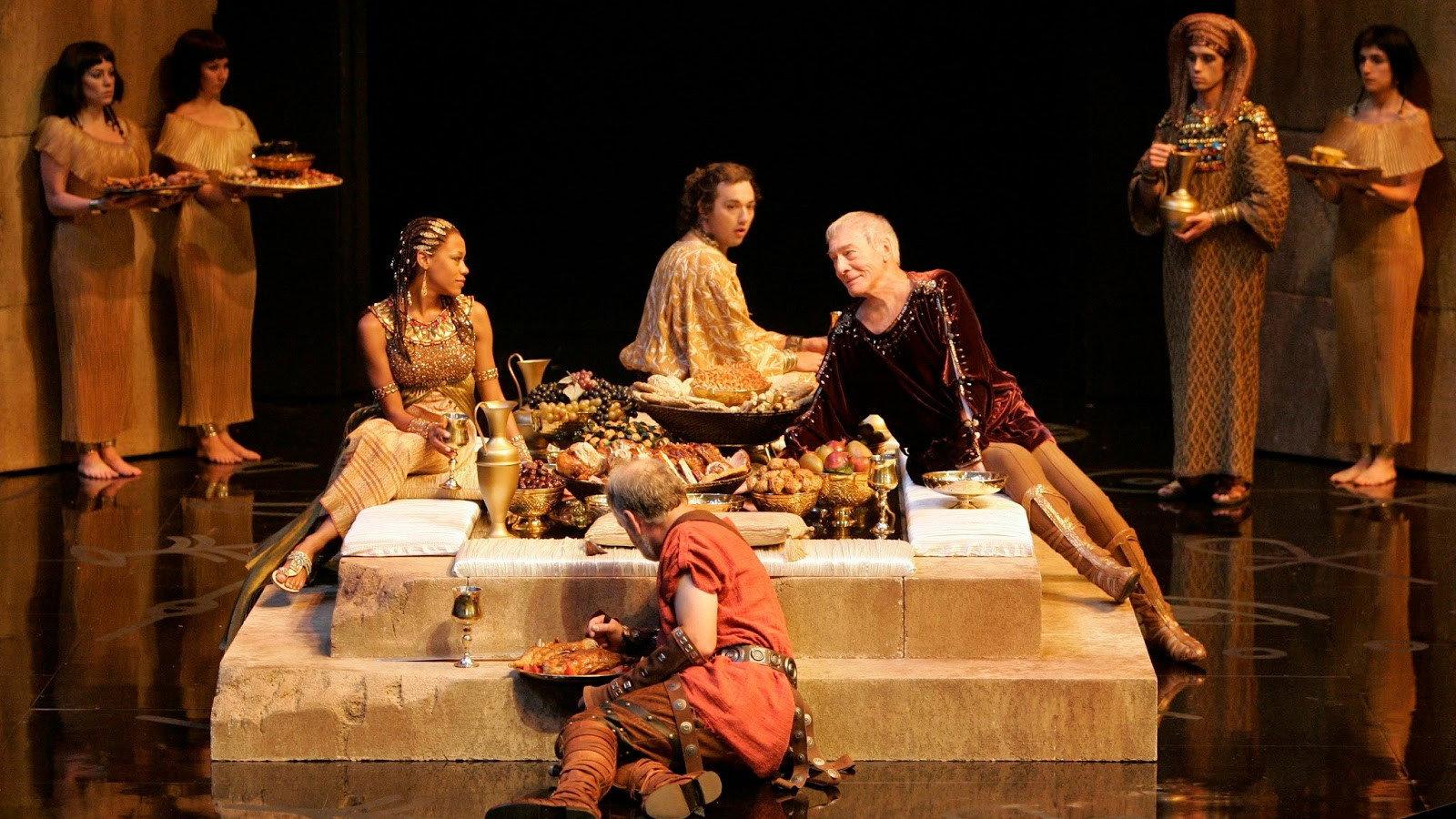Caesar and Cleopatra 2009 movie scene