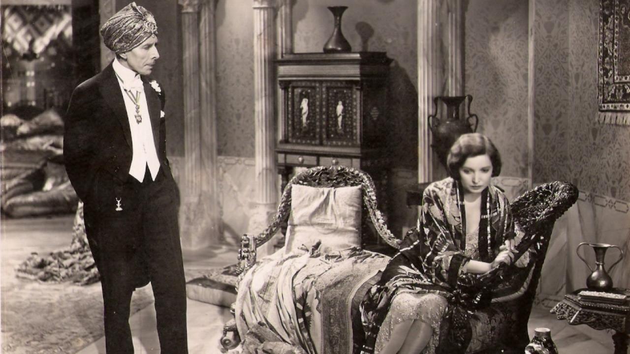 The Green Goddess 1930 movie scene