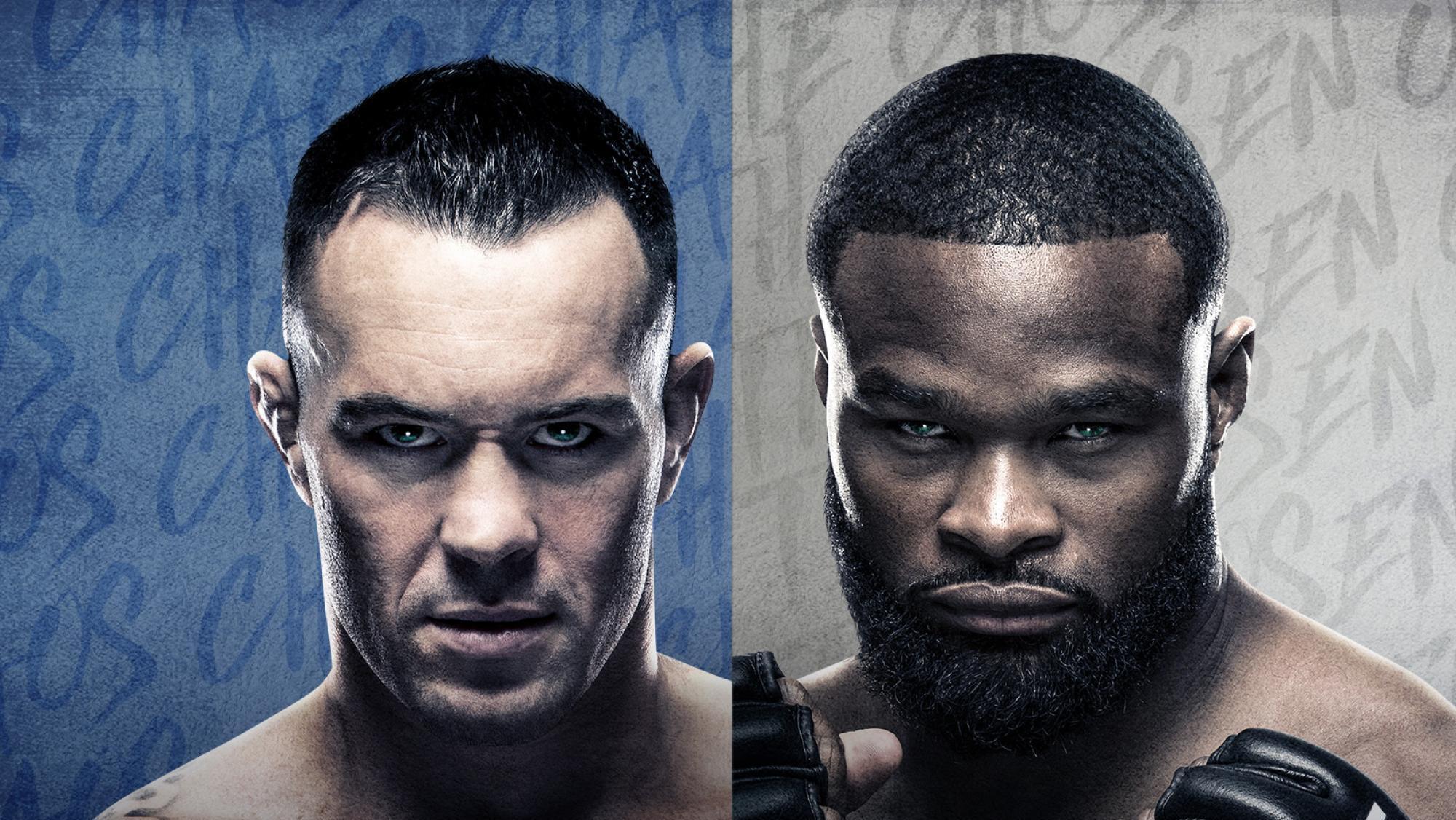 UFC Fight Night 178: Covington vs. Woodley 2020 movie scene