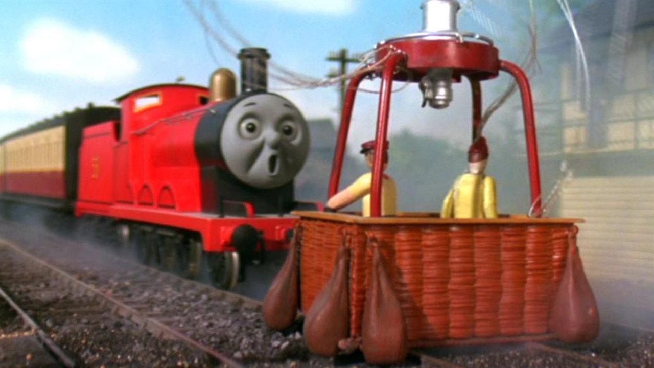 Thomas & Friends: James and the Red Balloon 2003 movie scene
