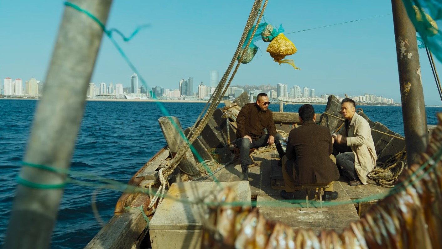 Three Old Boys 2024 movie scene