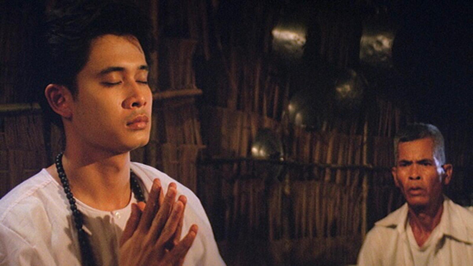 Silhouette of God 1989 movie scene