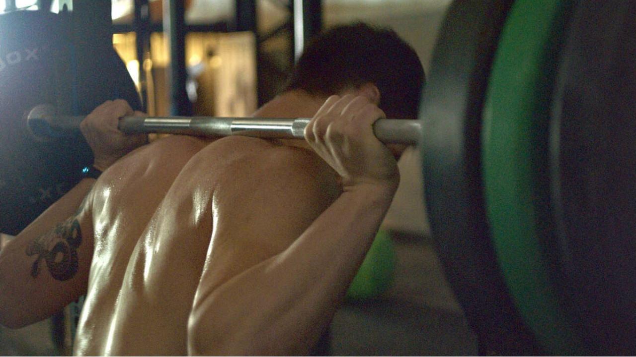 Fitness Jim 2022 movie scene