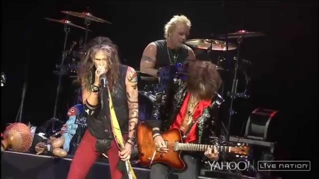Aerosmith Live in Detroit 2014 movie scene