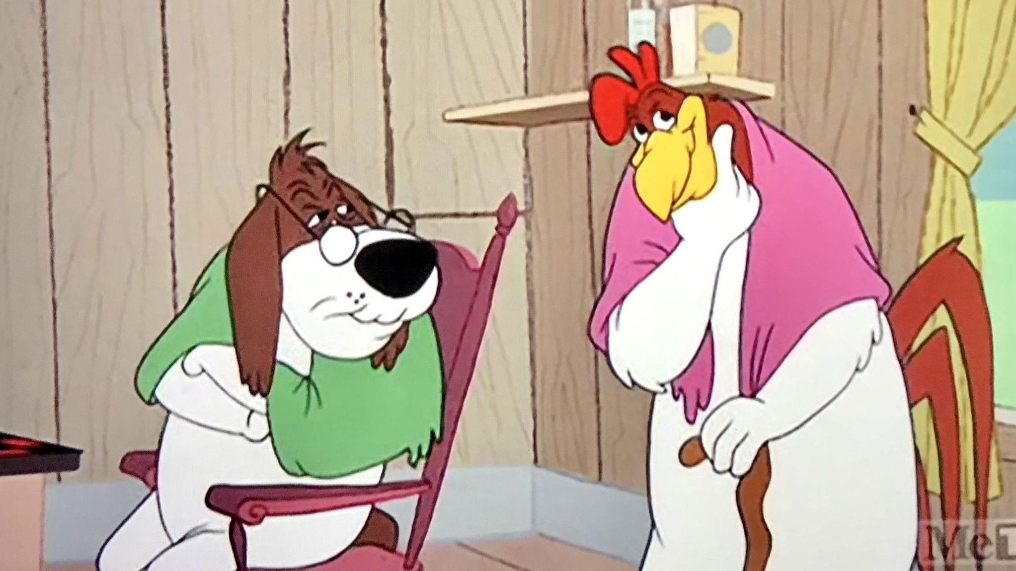 Feather Bluster 1958 movie scene