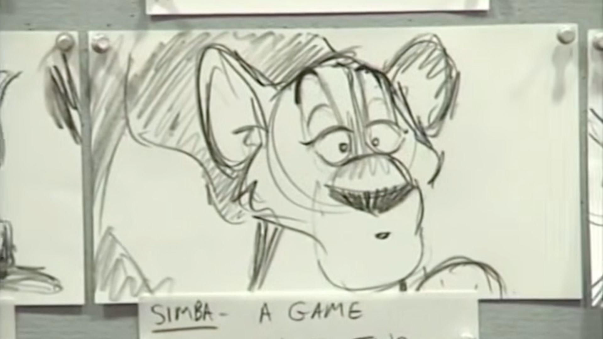 The Making Of 'The Lion King' 2003 movie scene