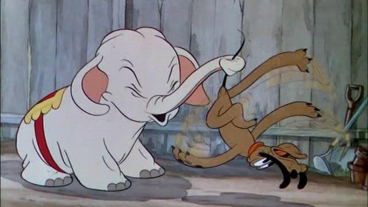 Mickey's Elephant 1936 movie scene