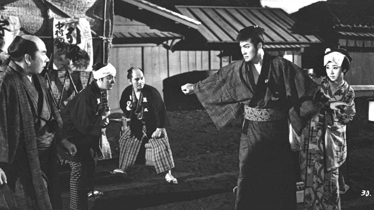 Kanbei's Bargain Sale 1958 movie scene